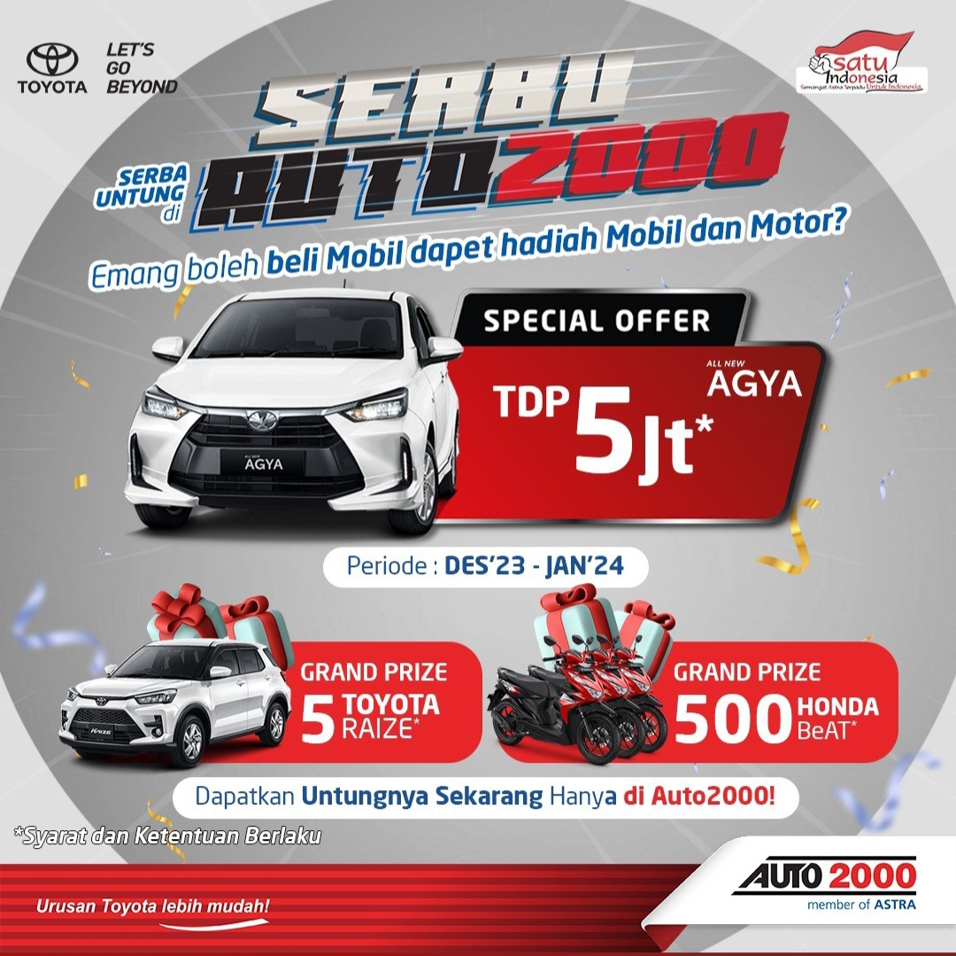 PROMO DESEMBER AKHIR TAHUN 2023,Beli 1 dapat 2 Mau?