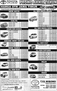 Toyota Cuci Gudang